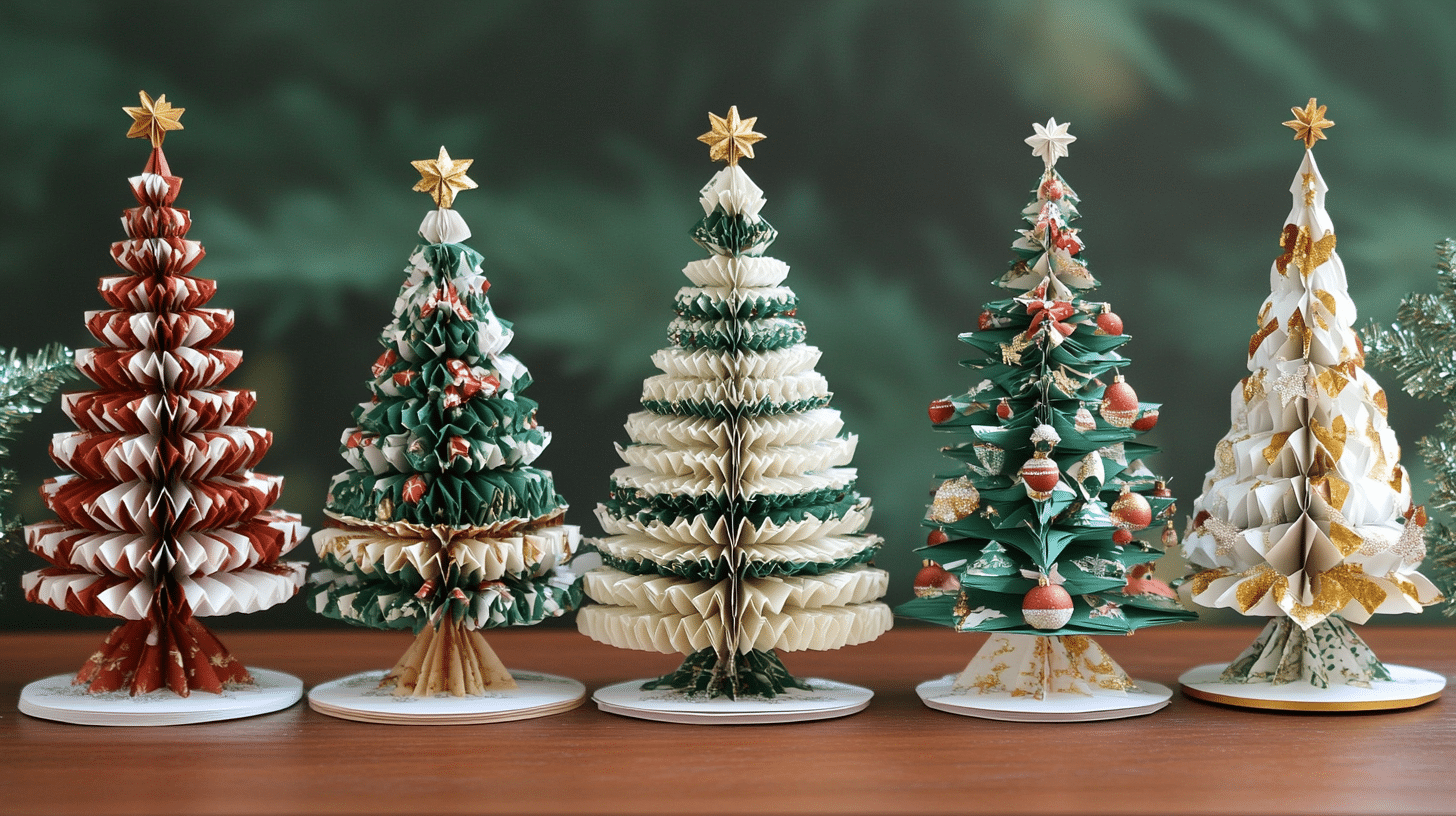 How to Make DIY Paper Christmas Tree Easily