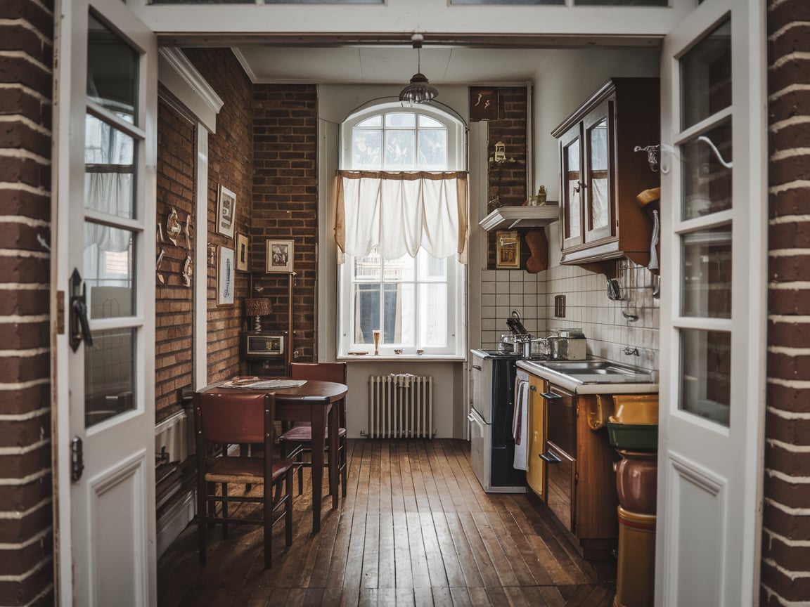 Inward-Facing Kitchen Layout