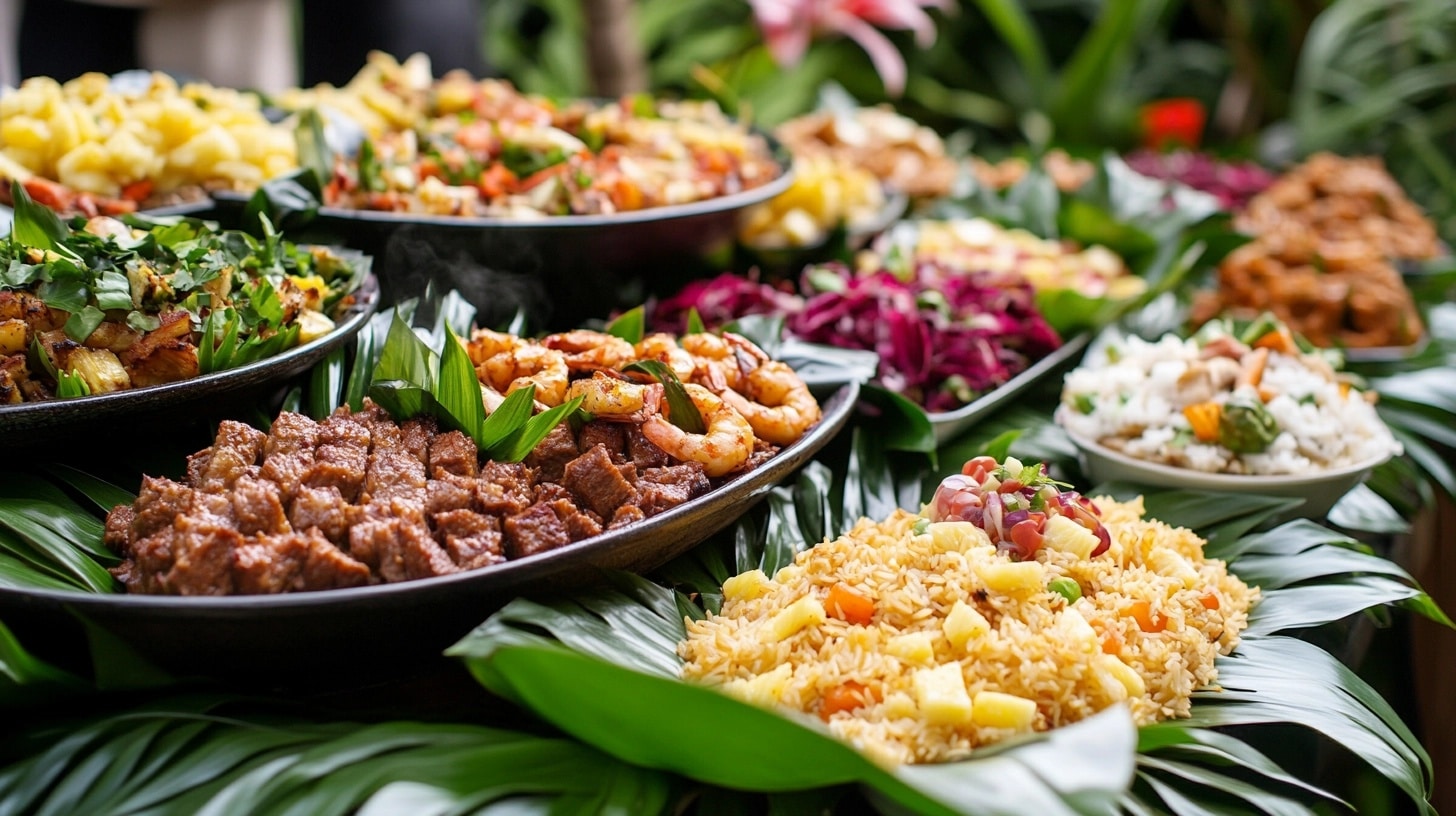 Luau-style Buffet (Approx. Budget - $200-$400)