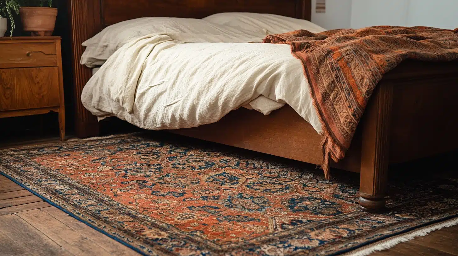 Mastering Rug Placement Under Your Bed