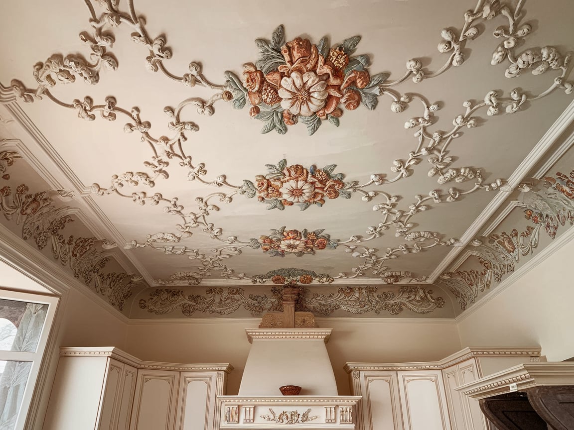 Ornate Ceiling Features