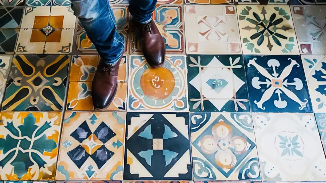 Patterned Floor Tile