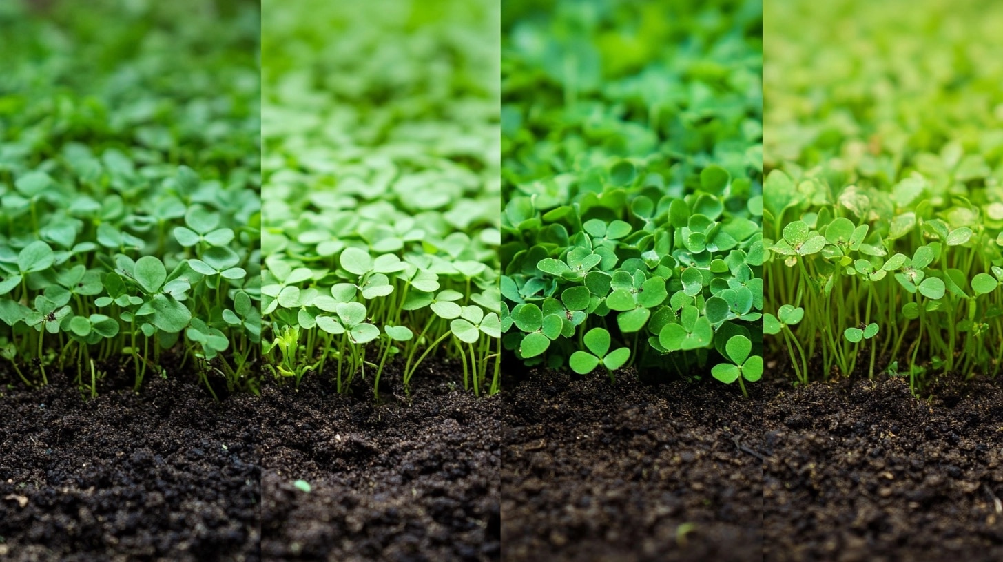 Planting Clover Over Grass