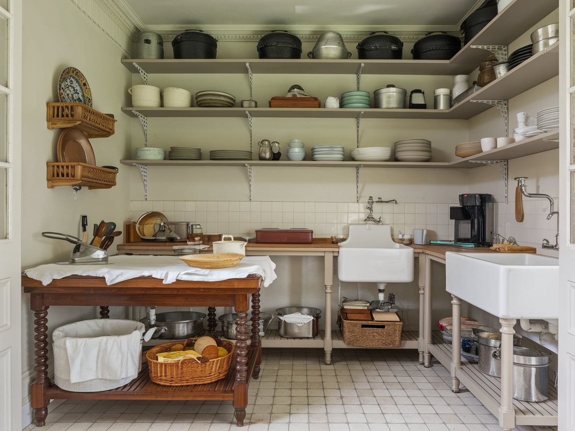 Servant's Food Preparation Area