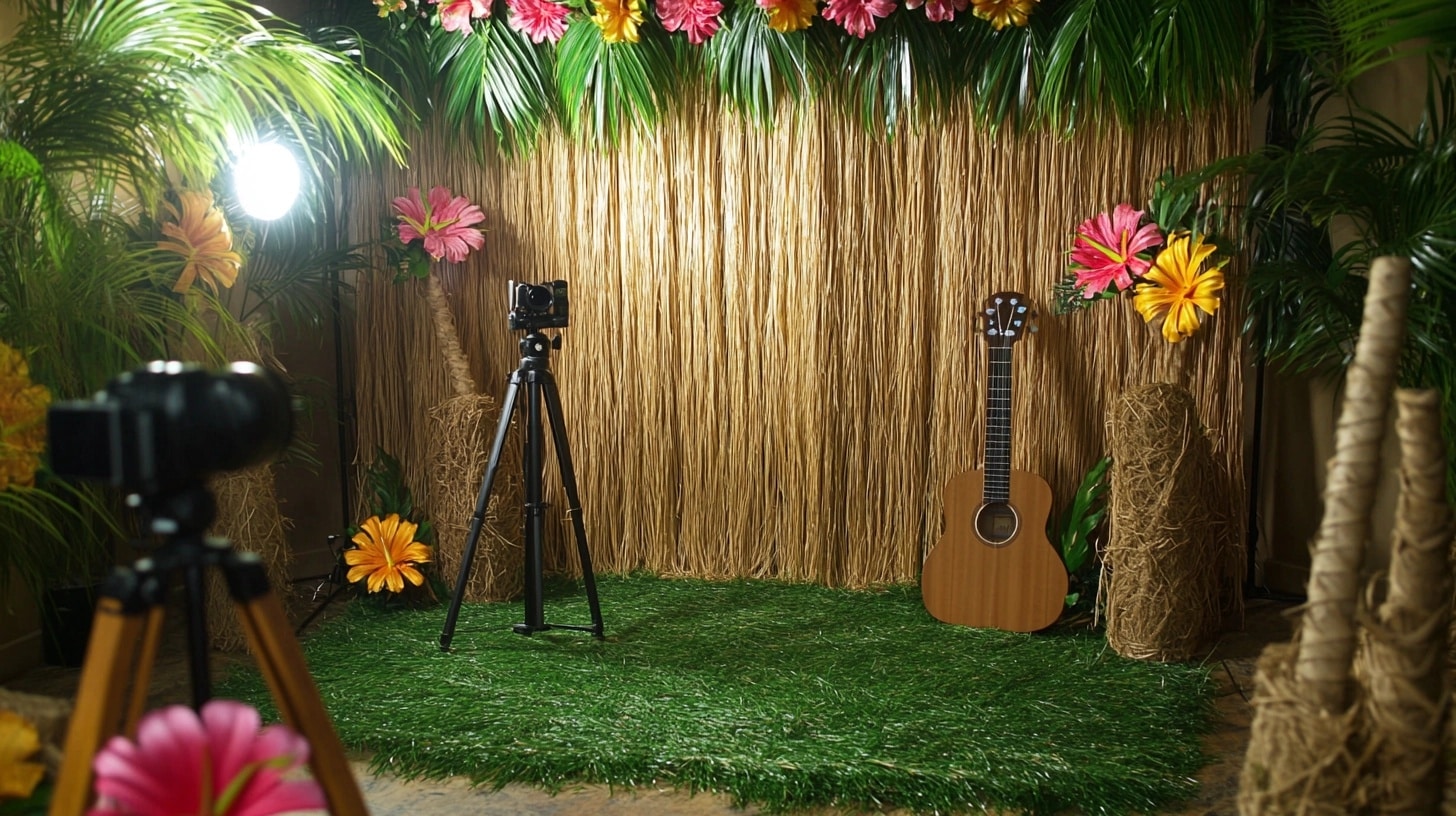 Tropical Photo Booth (Approx. Budget - $50-$100)