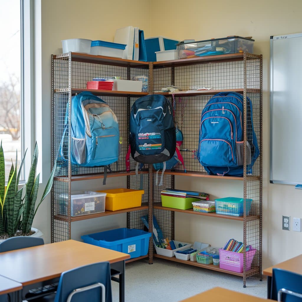 Utilizing Corner Storage Racks