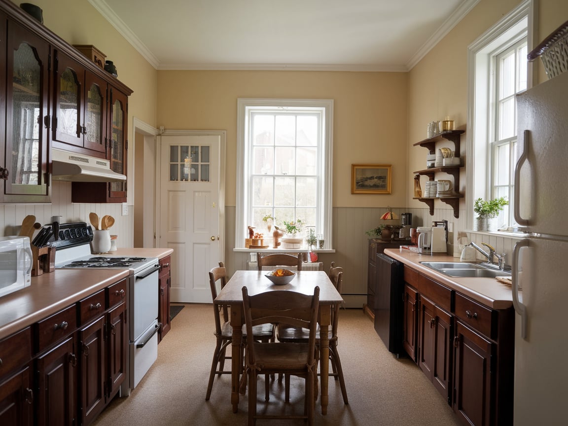 Victorian Dining Kitchen