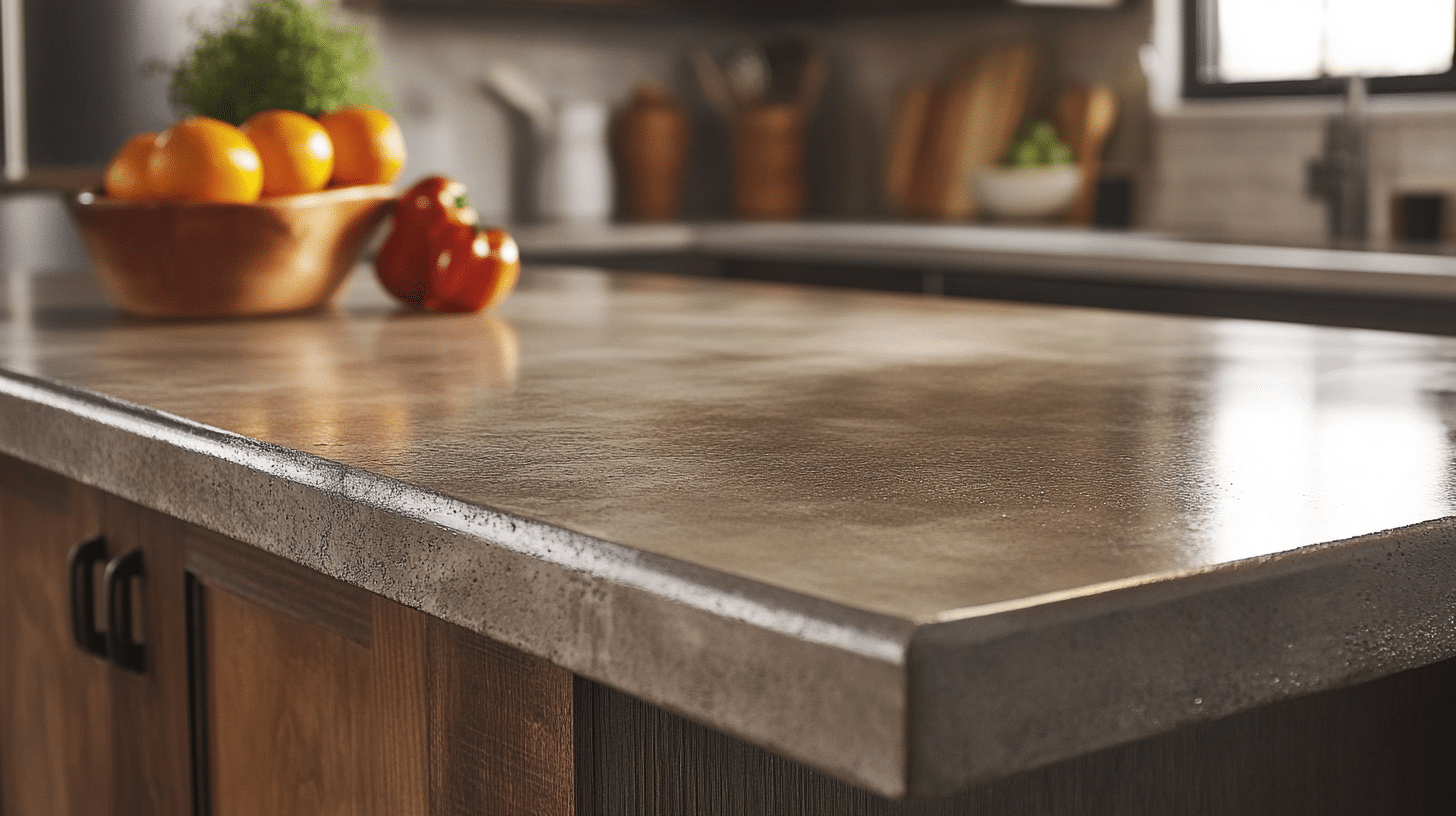 farmhouse concrete countertops