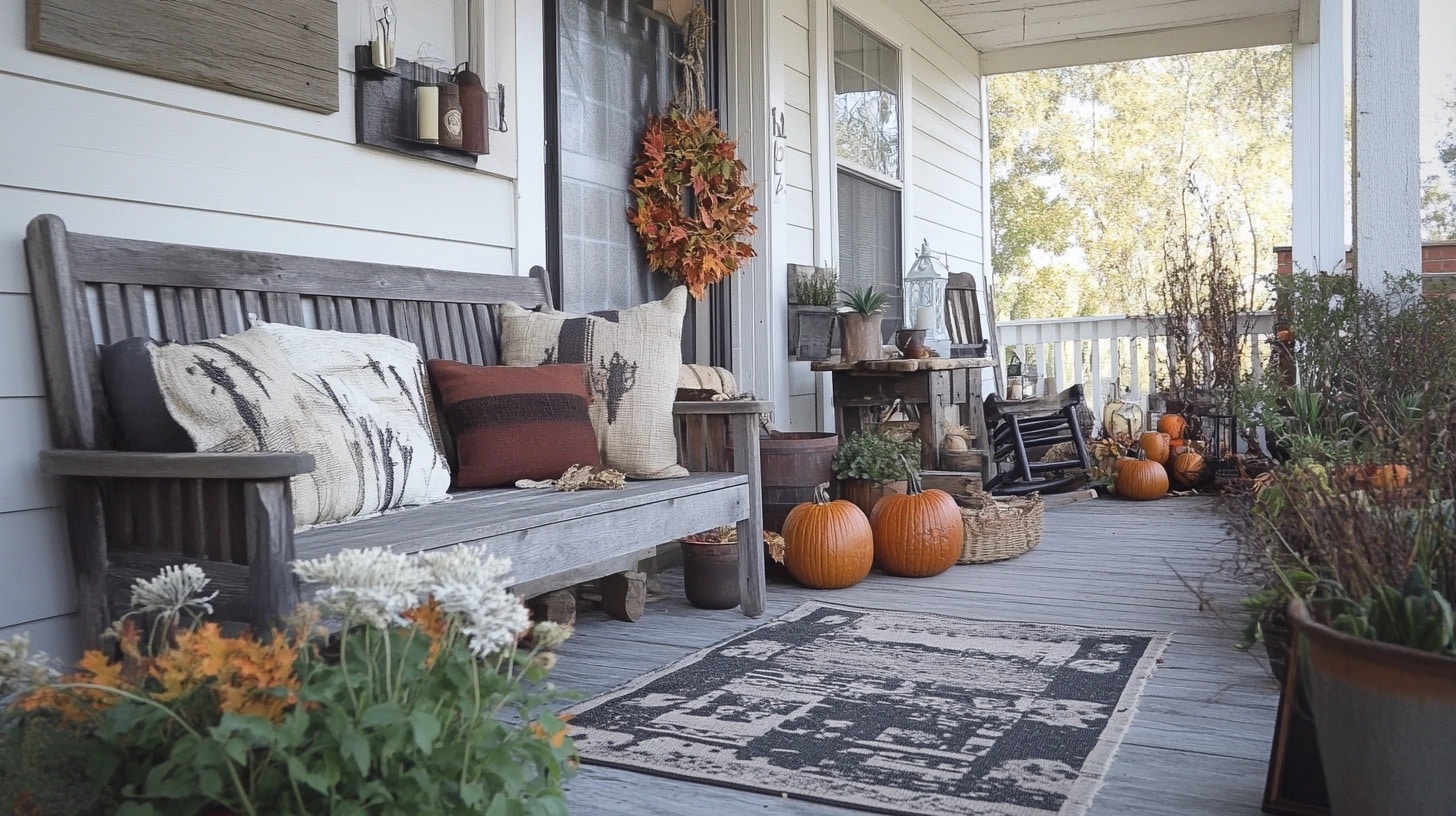 farmhouse fall porch decor