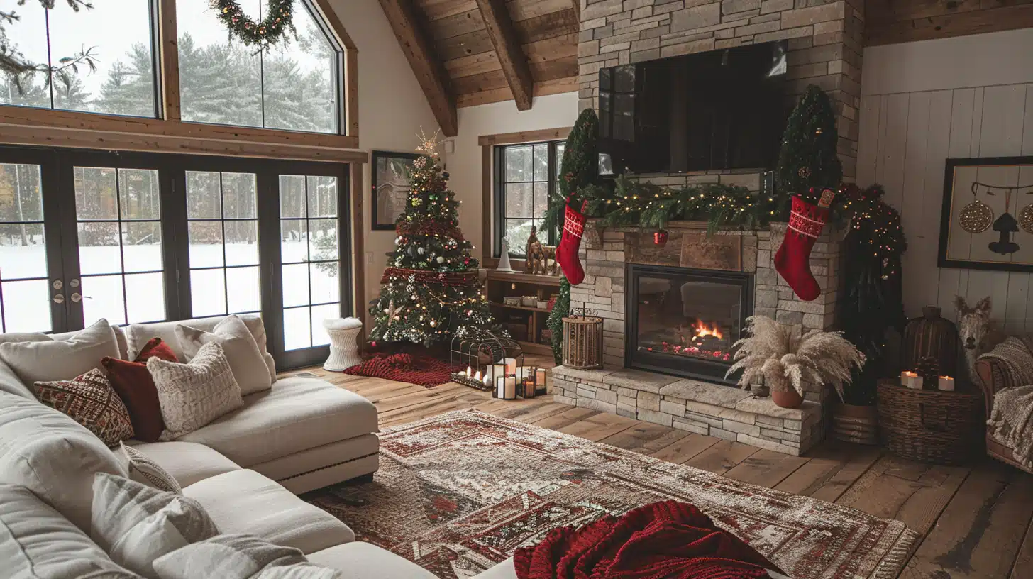 rustic christmas decor