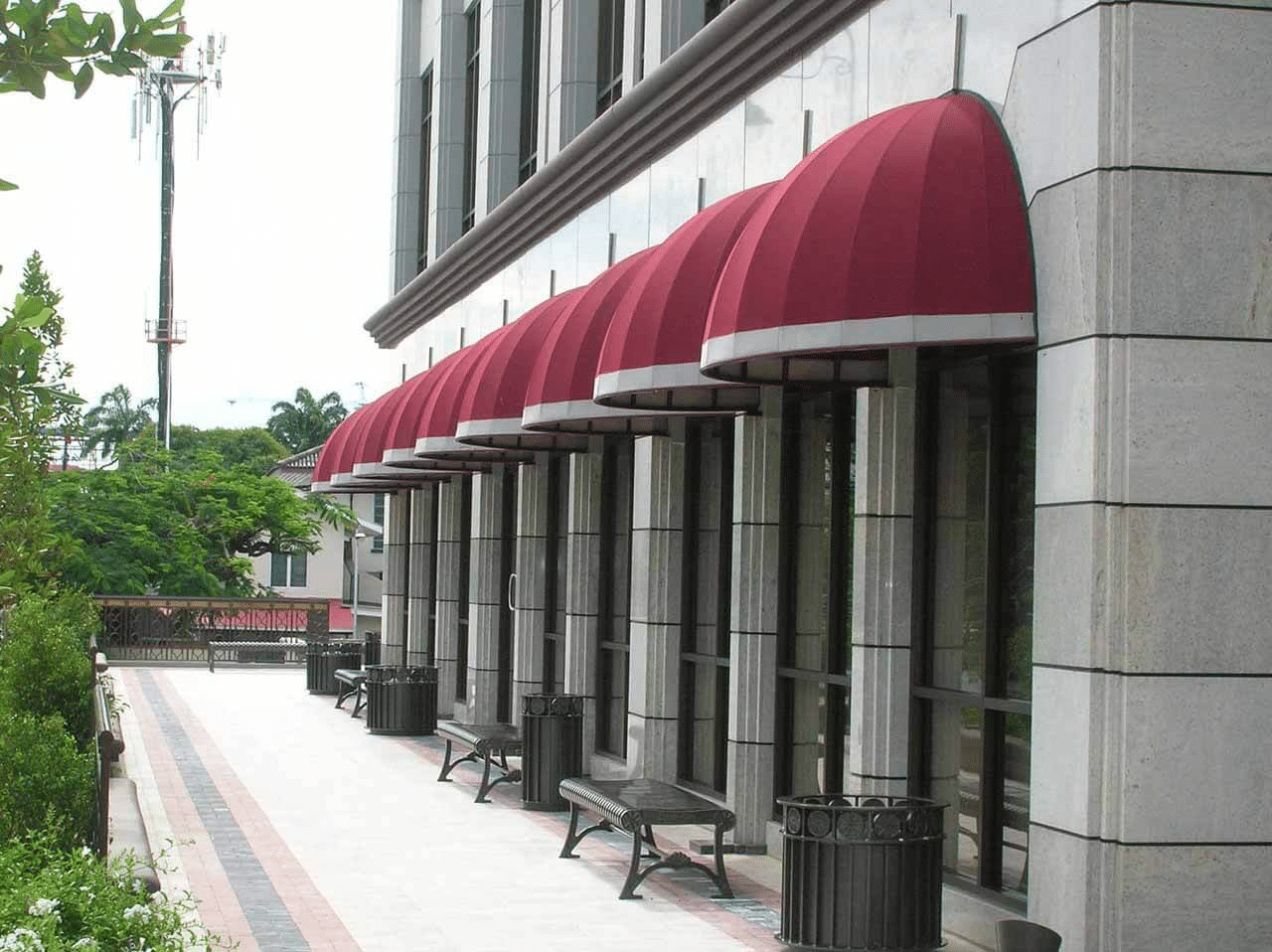 Sustainable Shade: Eco-Friendly Commercial Awning Materials and Designs