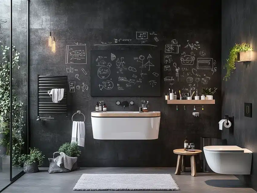 Bathroom Beauty Wall