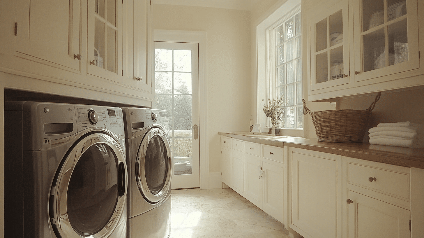 Build DIY Laundry Room Cabinets with Easy Steps