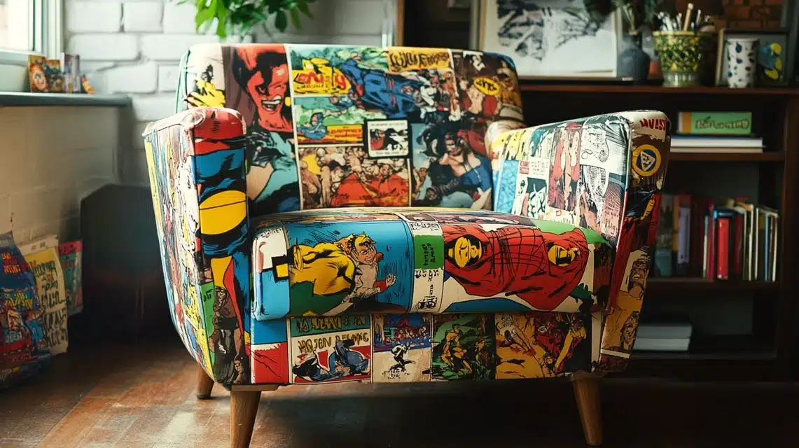 Comic Book Reading Chair