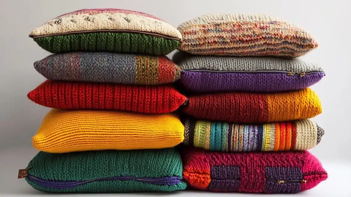 Cozy Sweater Cushions