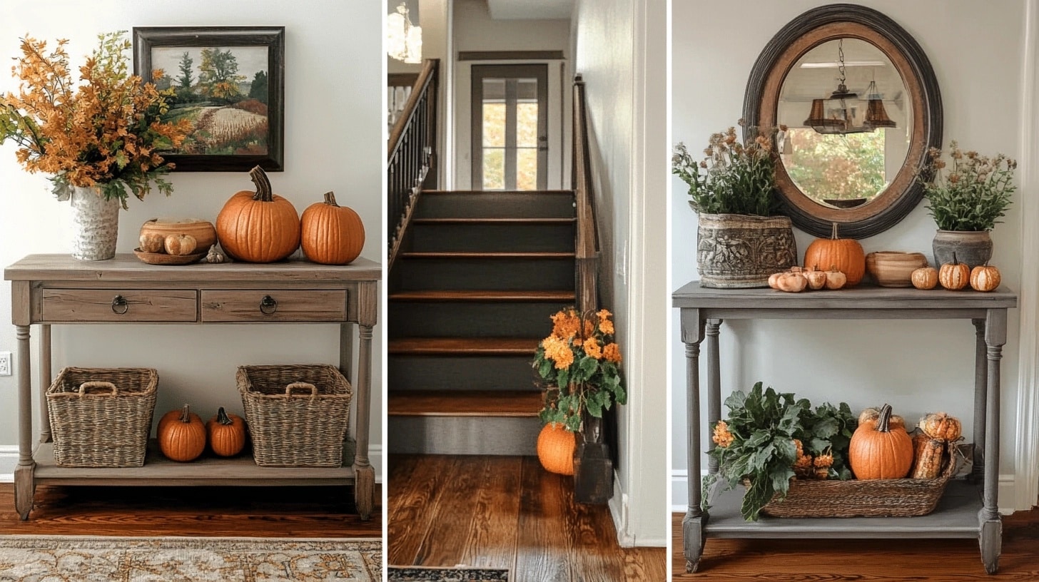 Creative Ideas for Your Fall Entryway Table