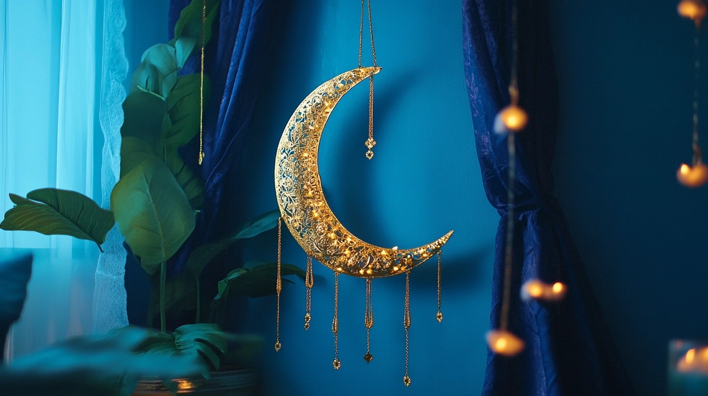 Crescent Moon Wall Hanging (Price Range $15 - $20)