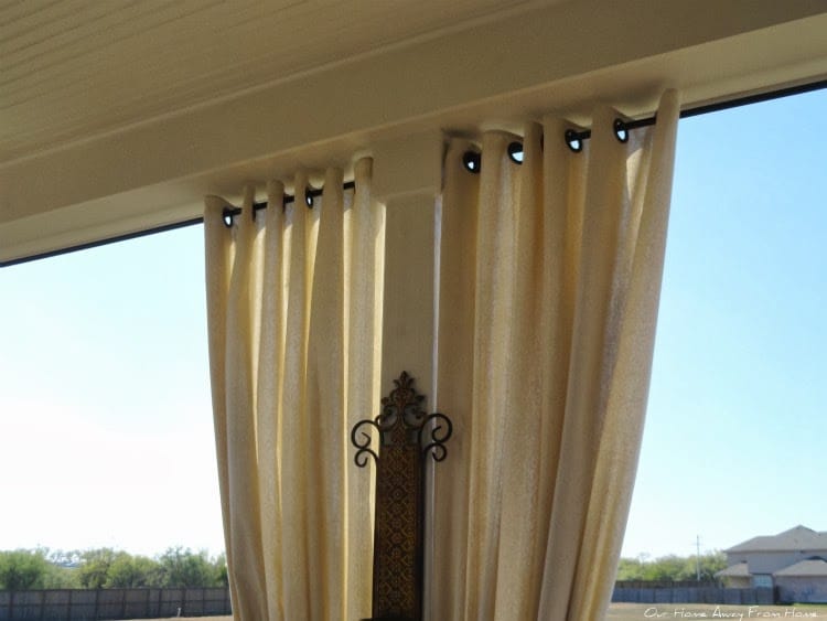 DIY Drop Cloth Curtains