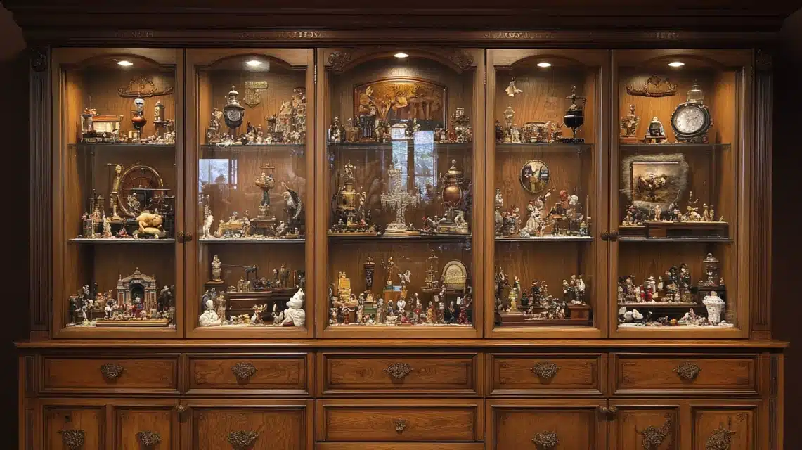 Display Cabinet for Miniature Collections