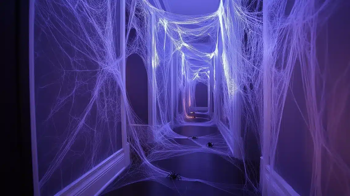 Eerie Spider Web Wonderland