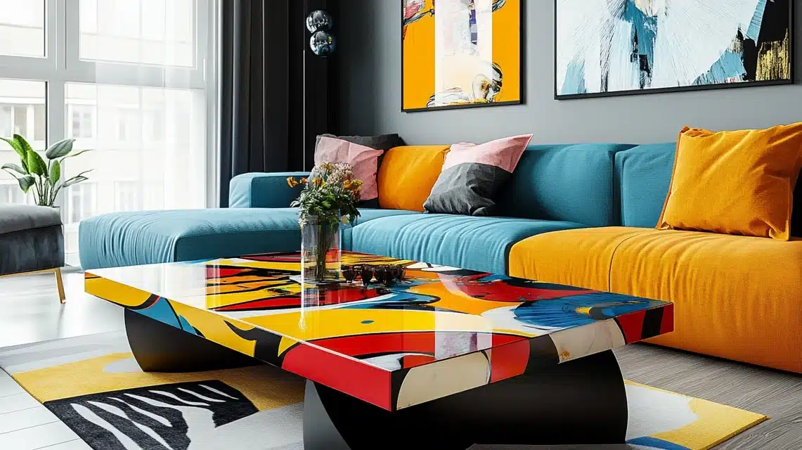 Fun Art Coffee Table