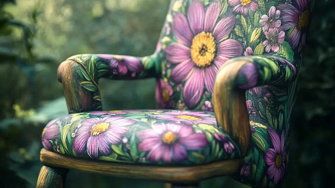 Garden Pattern Chair