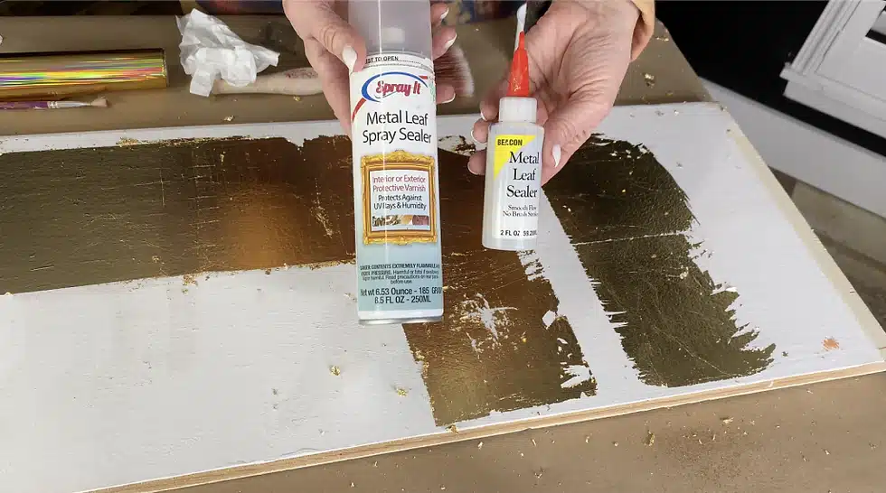 How Seal & Protect Gold Painted Wood