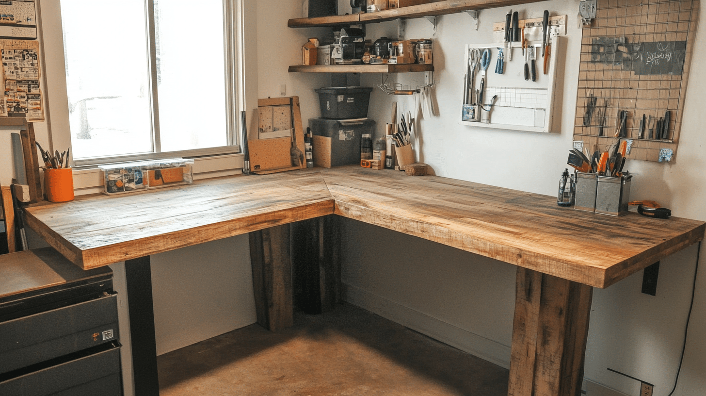 How to Build a DIY Corner Desk