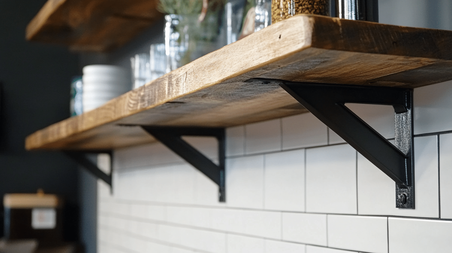 How to Create DIY Shelf Brackets Under Budget