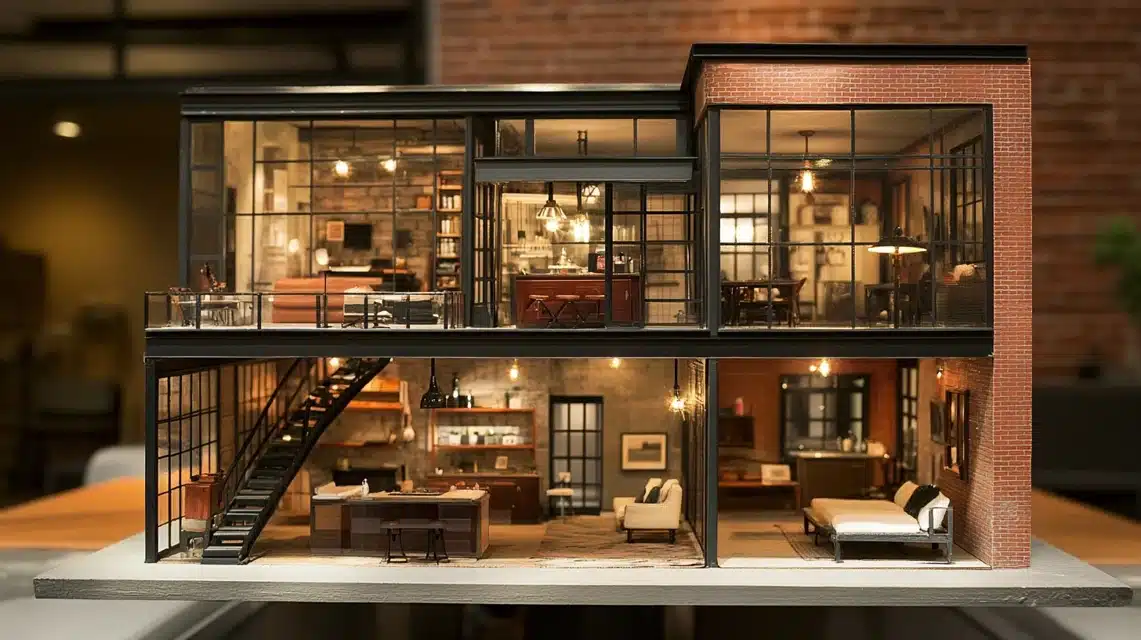 Industrial Loft Living