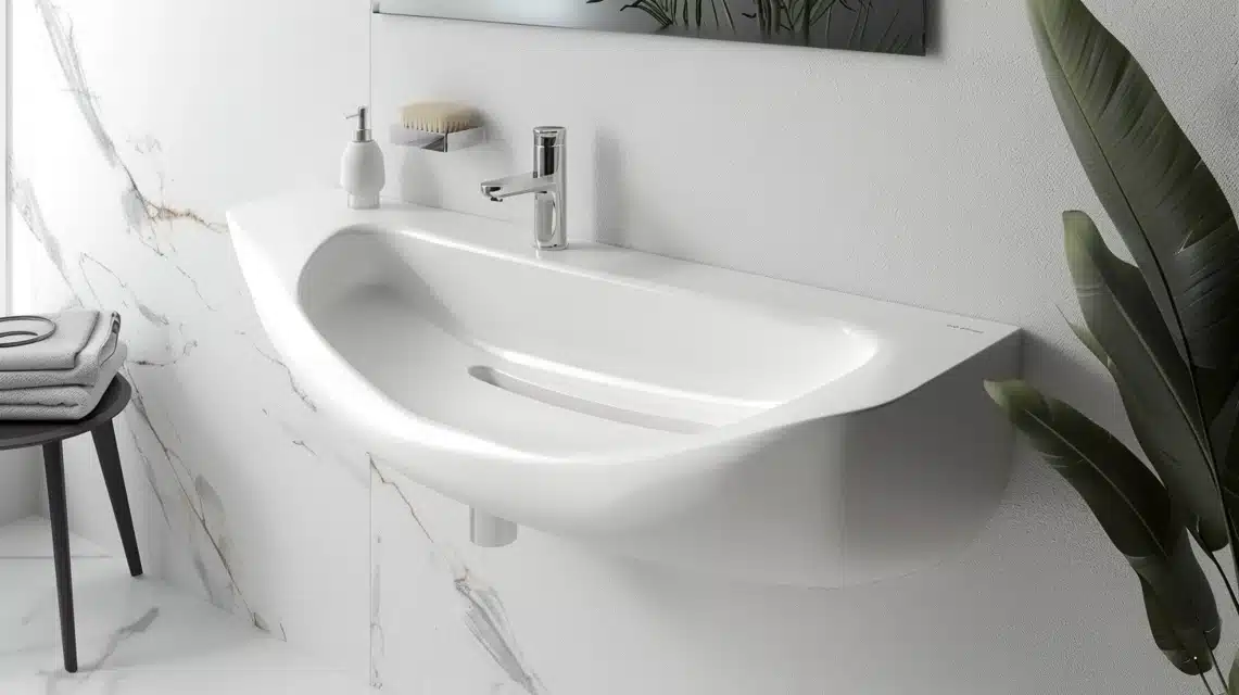 Install a Wall-to-Wall Sink