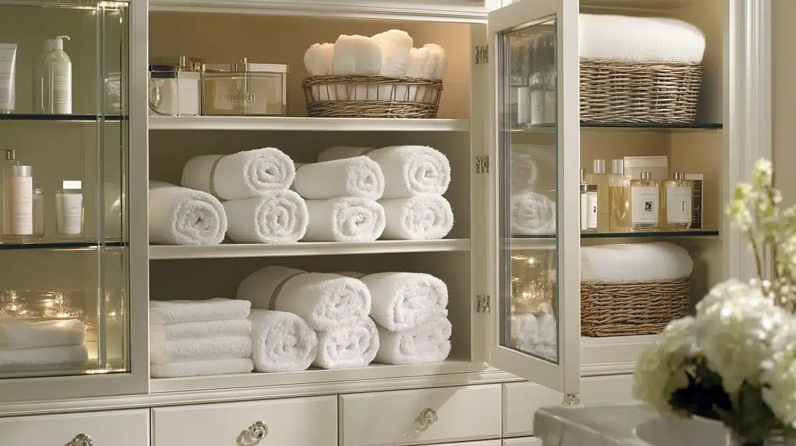 Luxe Bathroom Storage