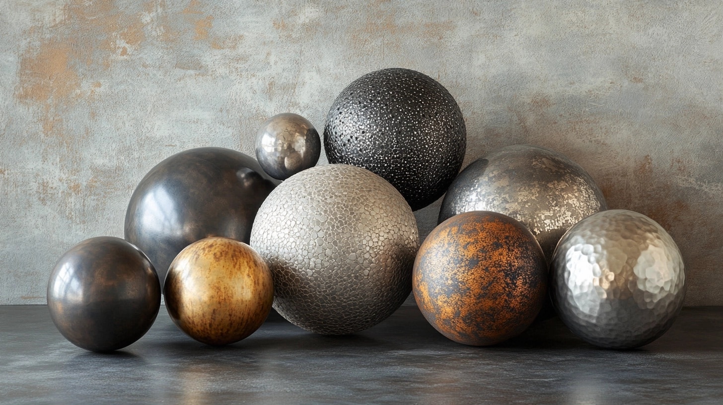 Metal Sphere Collection