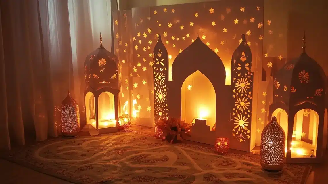 Mini Mosque Light Box (Price Range $15 - $20)