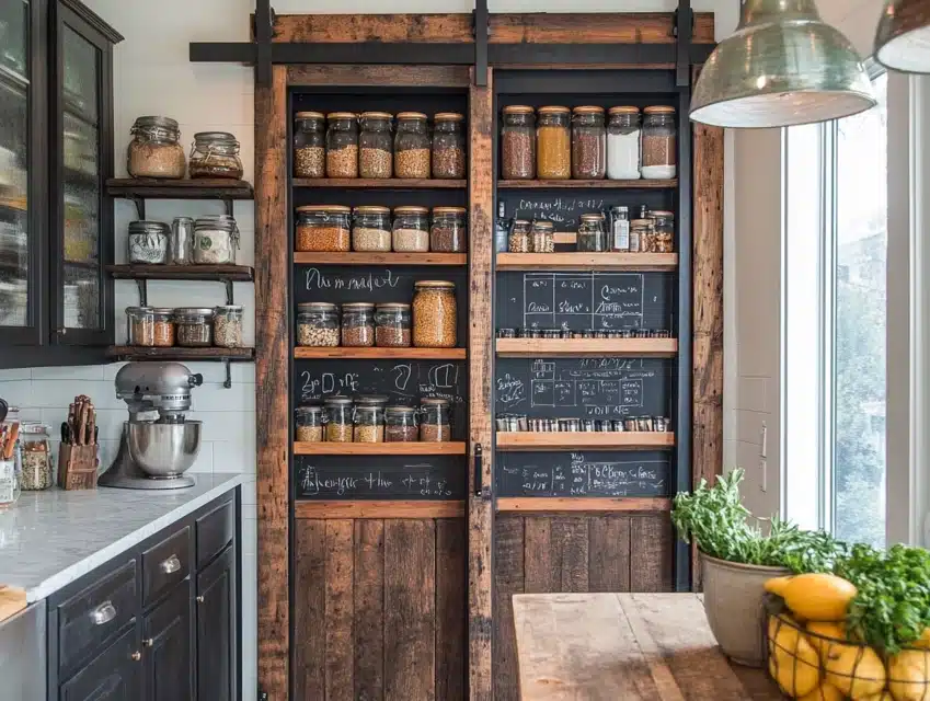 Pantry Door Organization