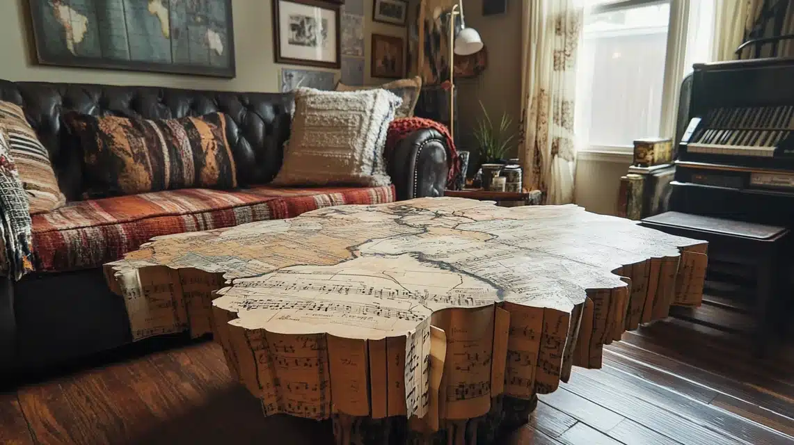 Paper Art Table