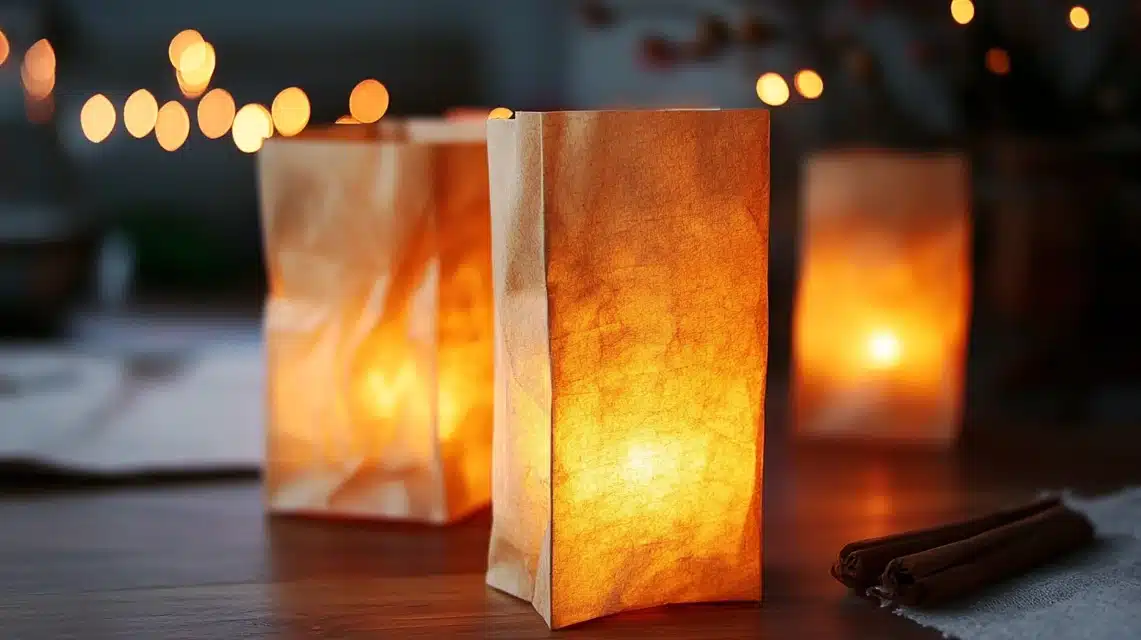 Paper Bag Mini Lights (Approximate Cost - $2-4)