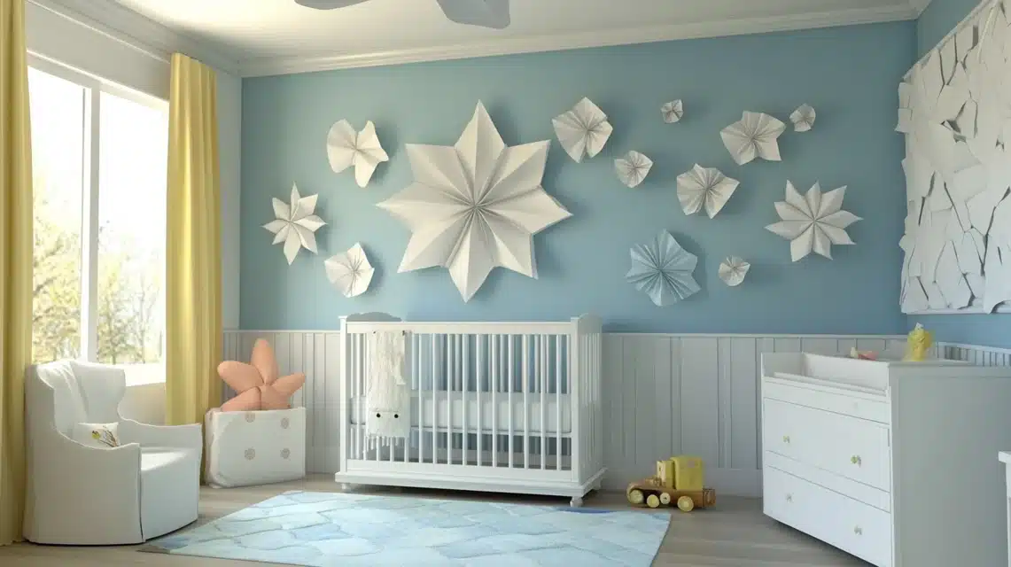 Paper Pinwheel Display