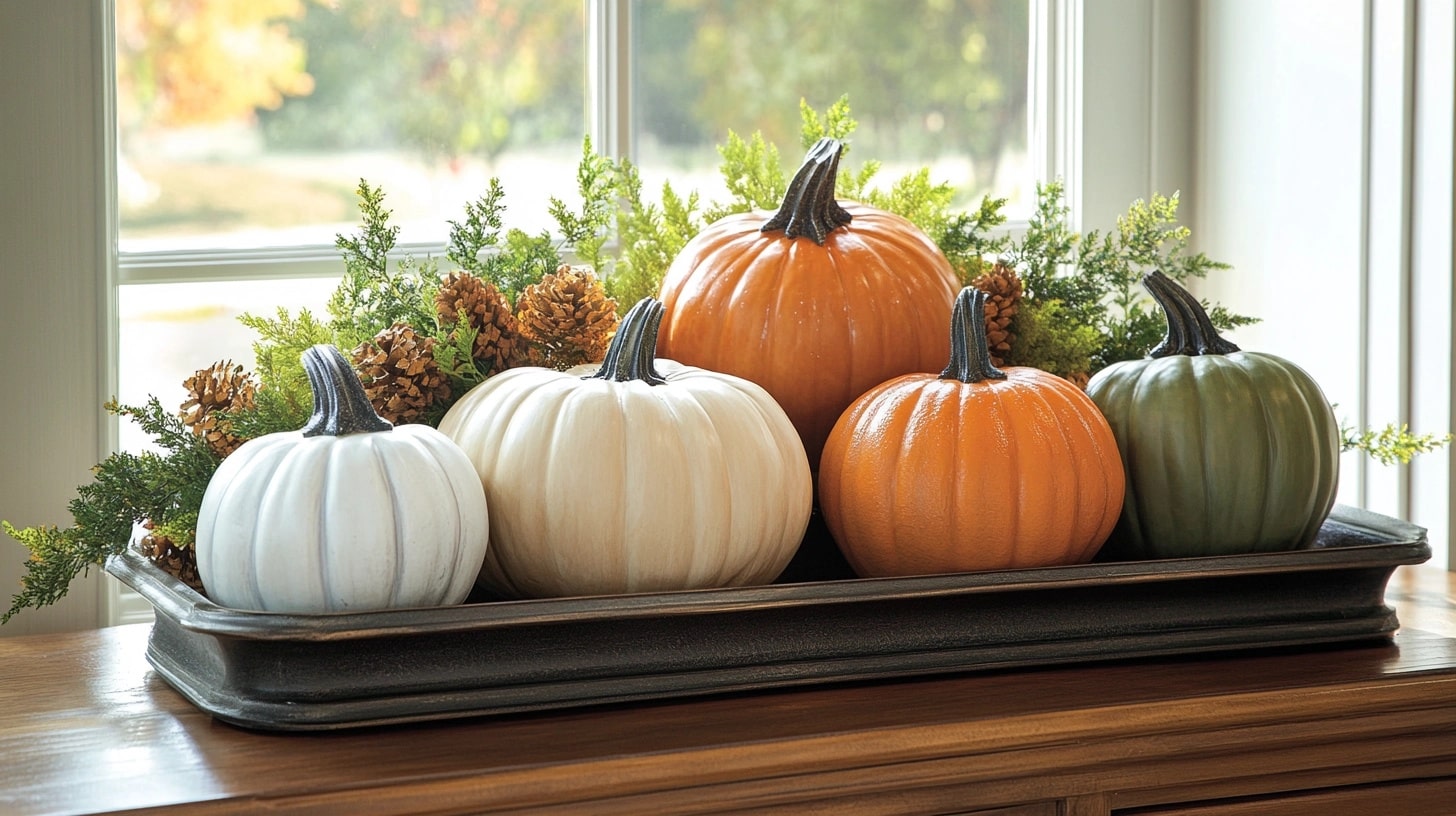 Pumpkin Trio Display