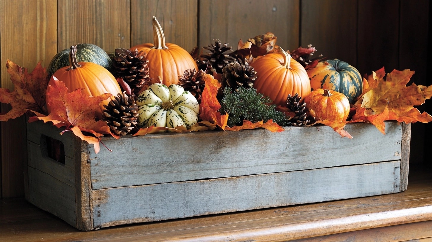 Rustic Crate Display