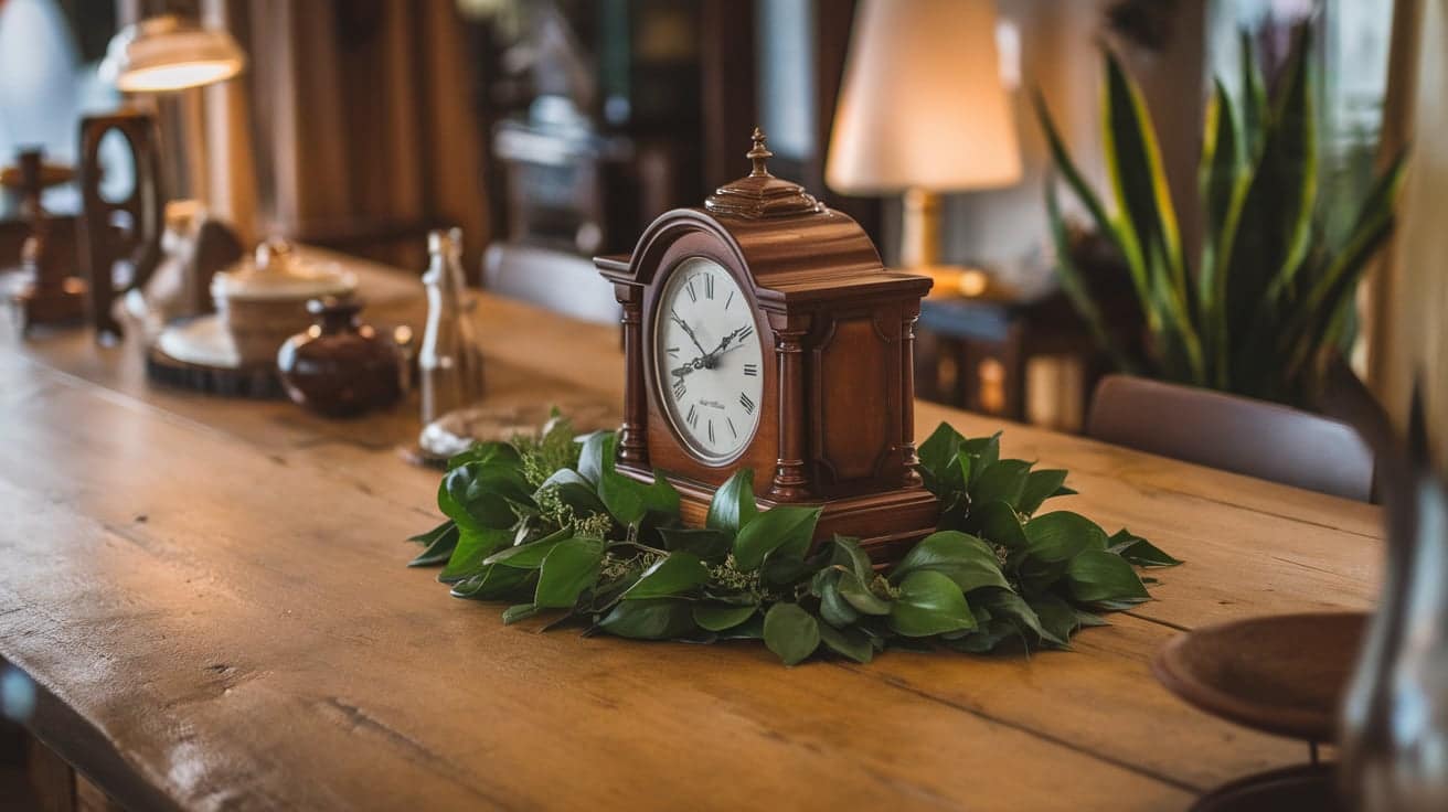 Rustic Wooden Clock