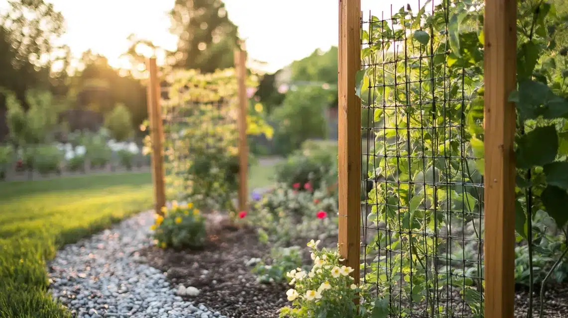 Simple Wire Trellis Project