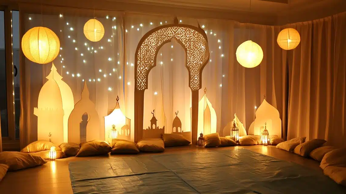 Tissue Paper Mosque Silhouettes (Price Range $5 - $8)