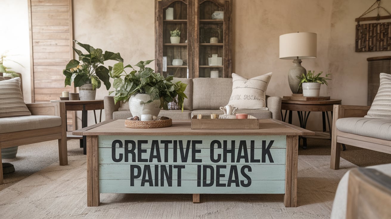 Transform Your Space: Innovative Chalk Paint Ideas