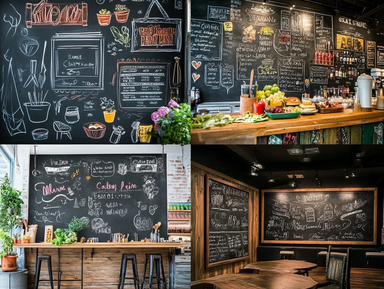 Unique Ways to Use Chalkboard Paint Wall in Your Home