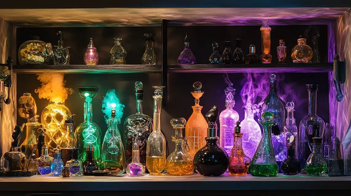 Witch's Laboratory Display