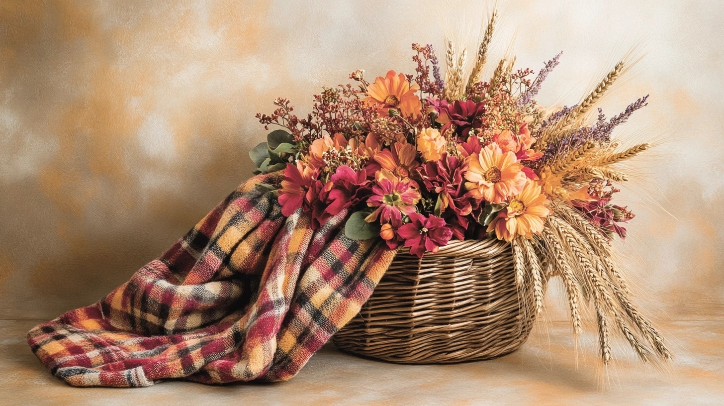 Woven Basket Arrangement