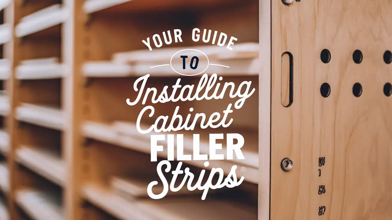 Your Guide to Installing Cabinet Filler Strips