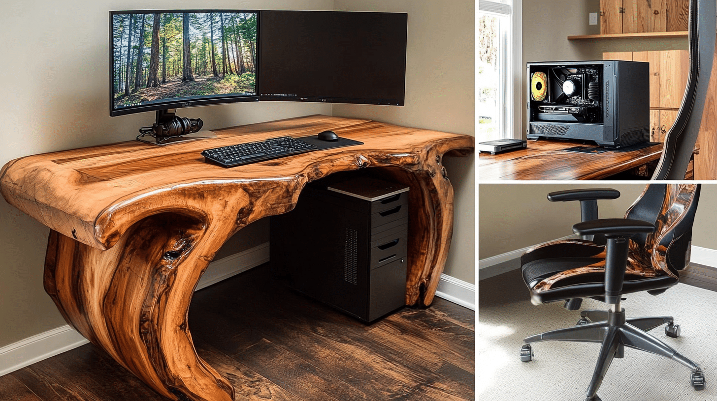 diy computer desk