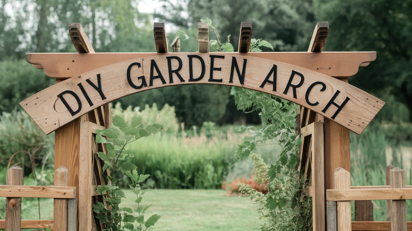 Constructing a DIY Garden Arch: A Comprehensive Tutorial - A House in ...